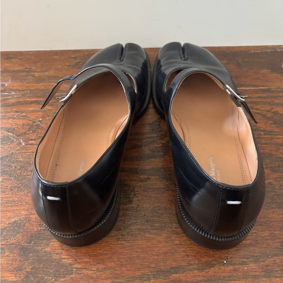 Maison Martin Margiela Black Mary Jane Tabi Shoes - Picture 3 of 6